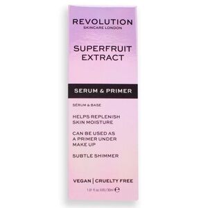 NIB Revolution Skincare London Superfruit Extract Serum & Primer 30mL